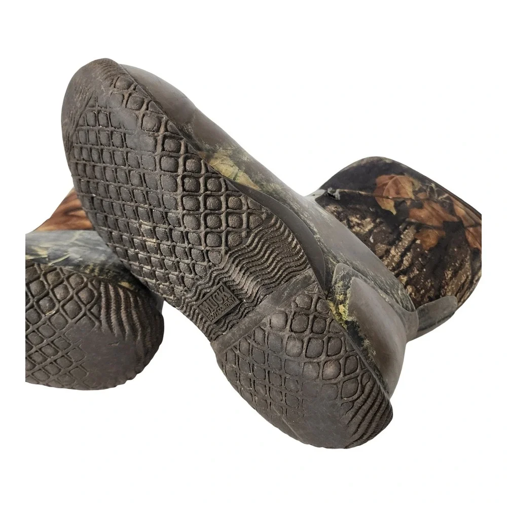 Muck Boot Company Rover Kids Camo Waterproof Rain Boots Brown Size 7 Kids